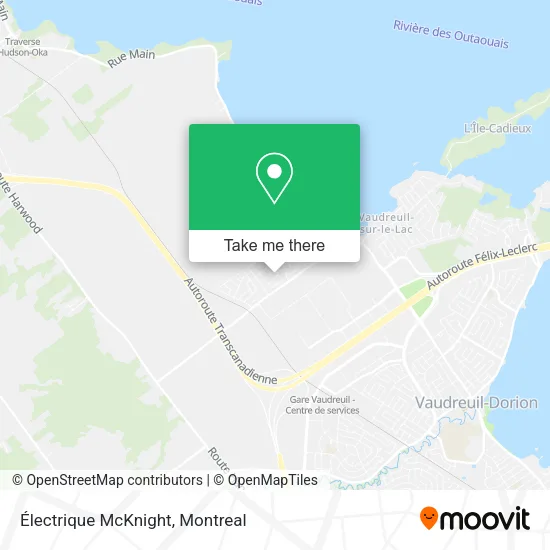 Électrique McKnight map