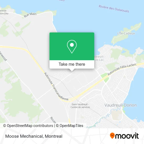 Moose Mechanical map