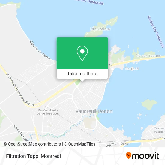 Filtration Tapp map