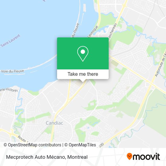 Mecprotech Auto Mécano map