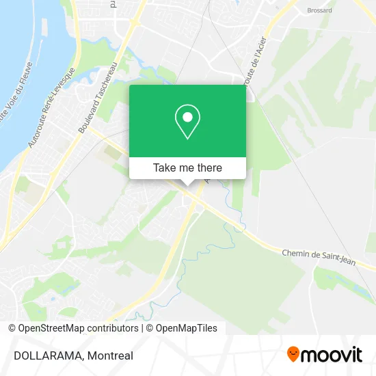 DOLLARAMA map