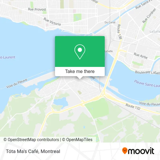 Tóta Ma's Café map