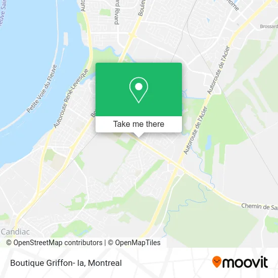 Boutique Griffon- la map