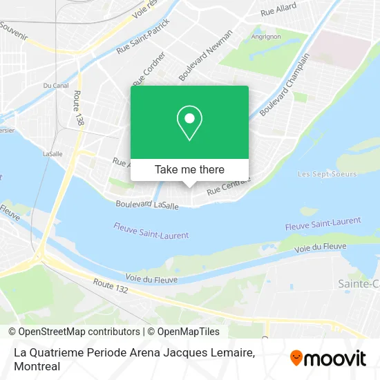 La Quatrieme Periode Arena Jacques Lemaire map