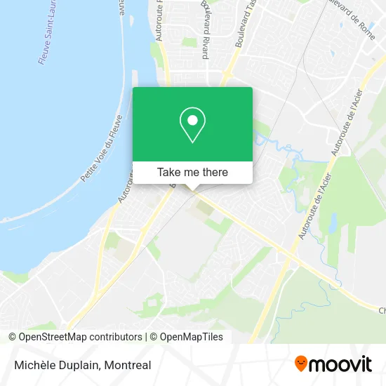 Michèle Duplain map