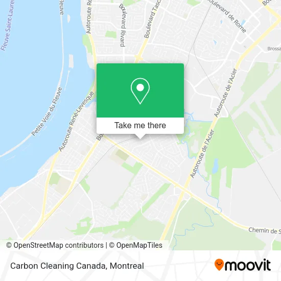 Carbon Cleaning Canada map