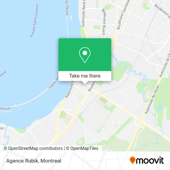 Agence Rubik map