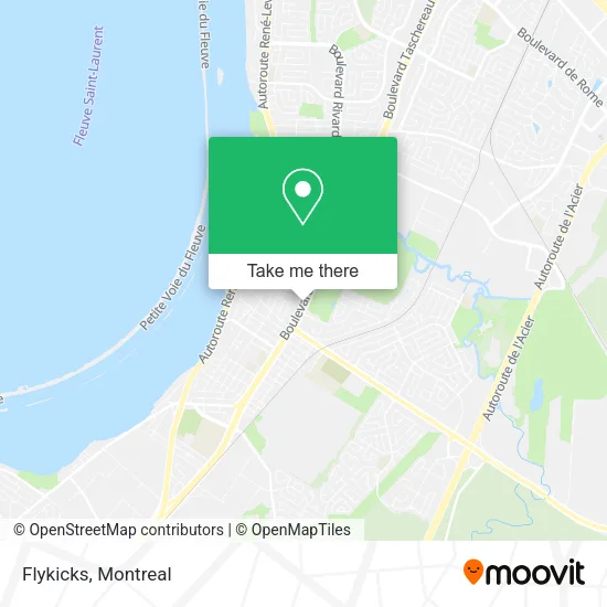 Flykicks map
