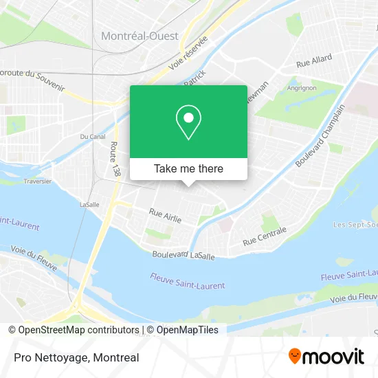 Pro Nettoyage map