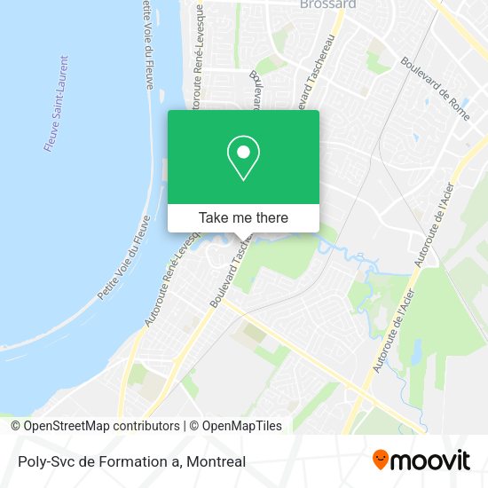 Poly-Svc de Formation a map