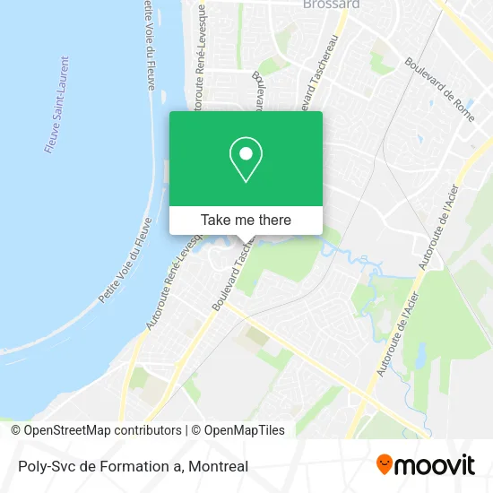 Poly-Svc de Formation a map