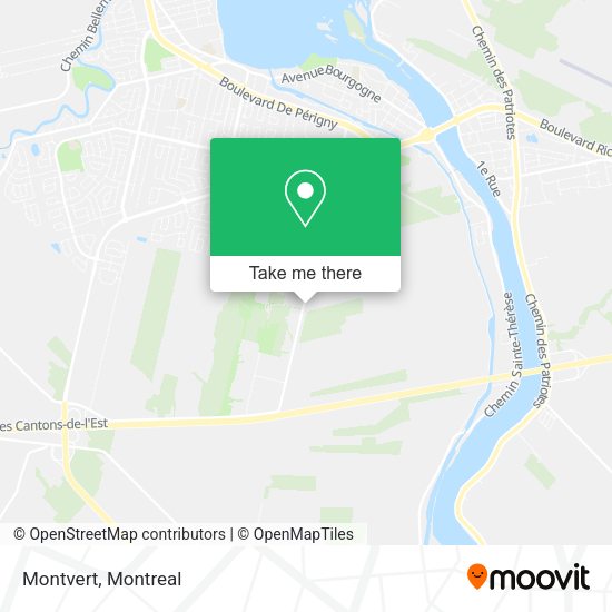 Montvert map