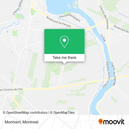 Montvert map