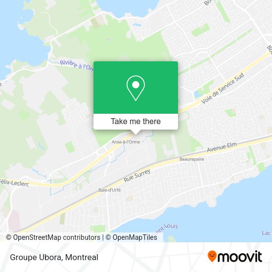 Groupe Ubora map