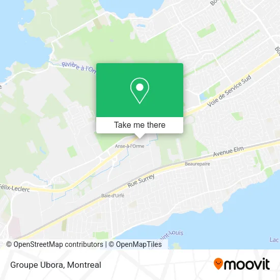 Groupe Ubora map
