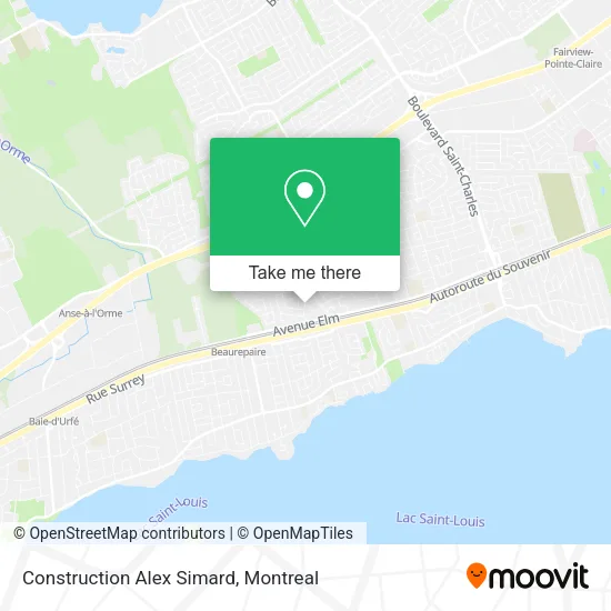 Construction Alex Simard map