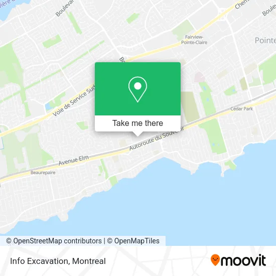 Info Excavation map