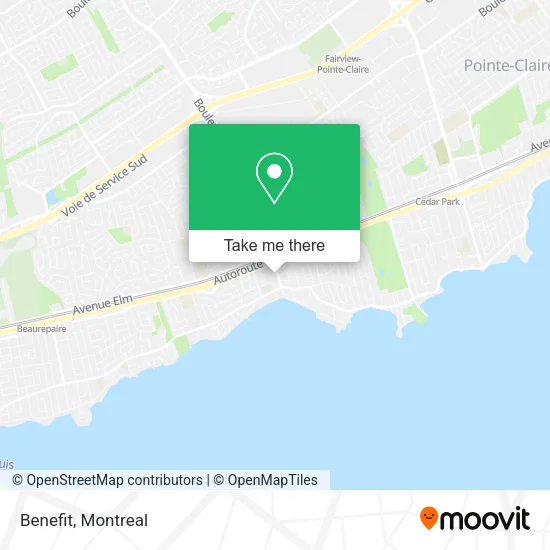 Benefit map