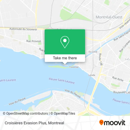 Croisières Evasion Plus map