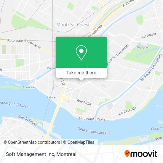 Soft Management Inc map