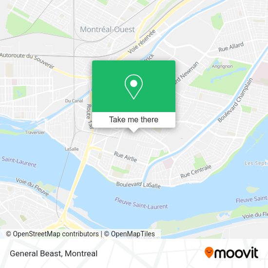 General Beast map