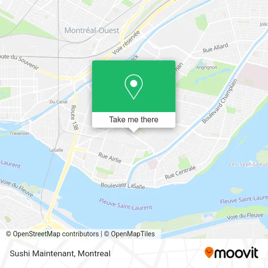 Sushi Maintenant map