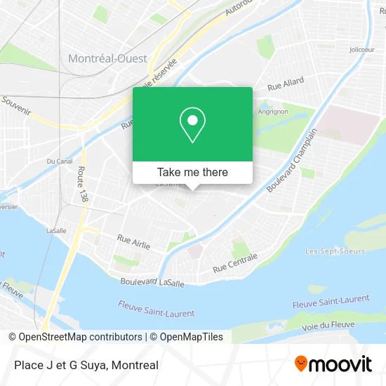 Place J et G Suya map