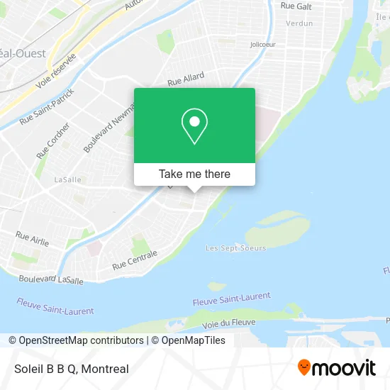 Soleil B B Q map