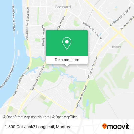 1-800-Got-Junk? Longueuil map
