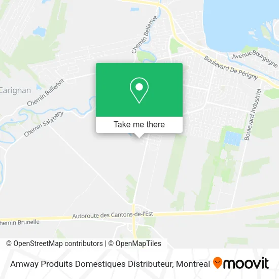 Amway Produits Domestiques Distributeur map