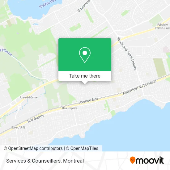 Services & Counseillers map