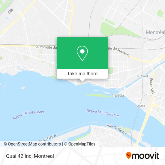 Quai 42 Inc map