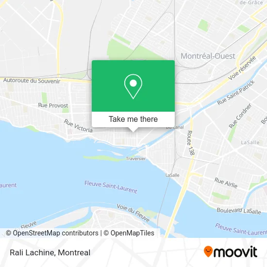 Rali Lachine map