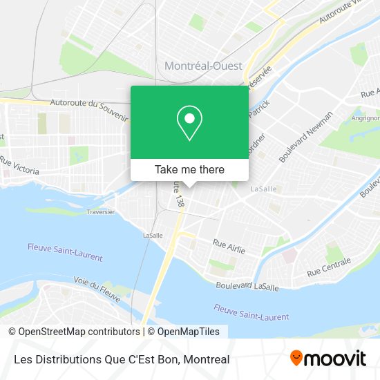 Les Distributions Que C'Est Bon map
