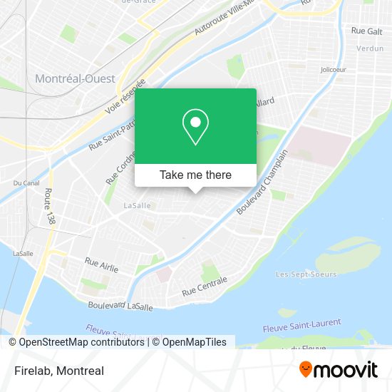 Firelab map