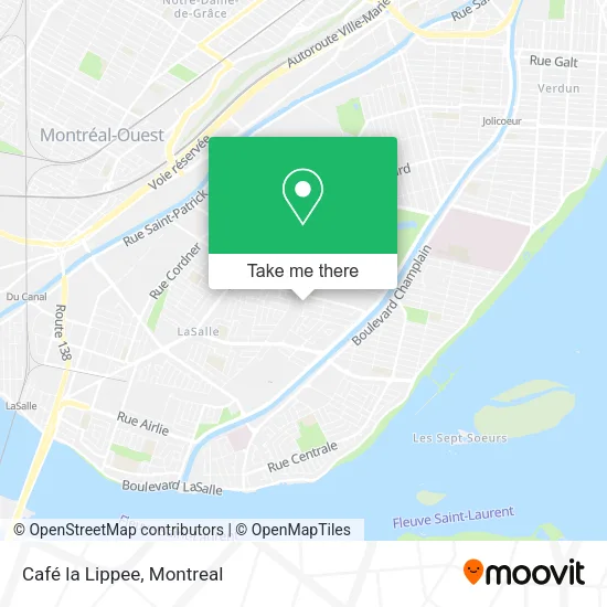 Café la Lippee map