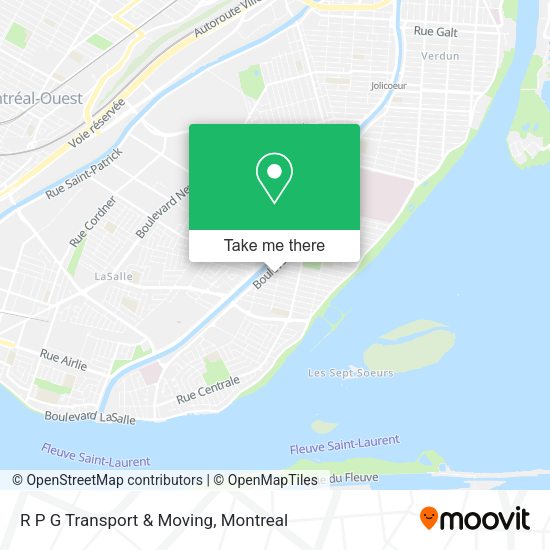 R P G Transport & Moving map
