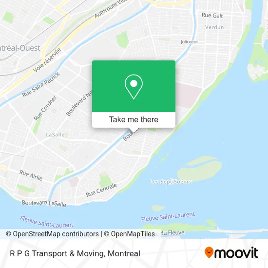 R P G Transport & Moving map