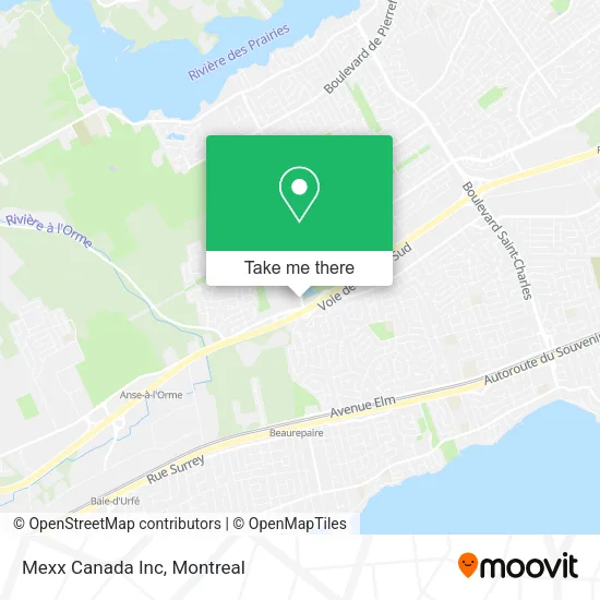 Mexx Canada Inc map