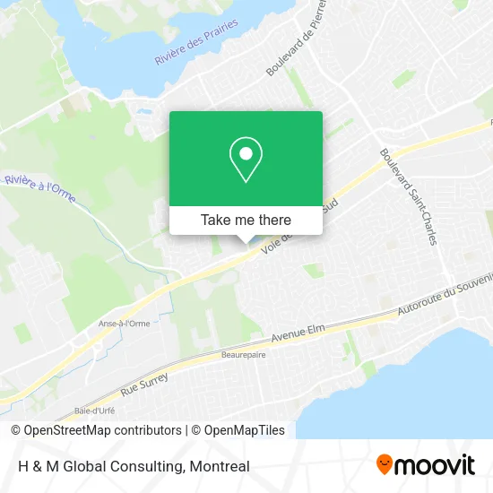 H & M Global Consulting map