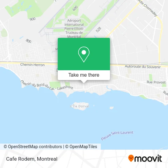 Cafe Rodem map