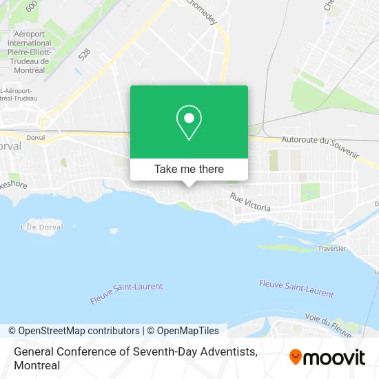General Conference of Seventh-Day Adventists map