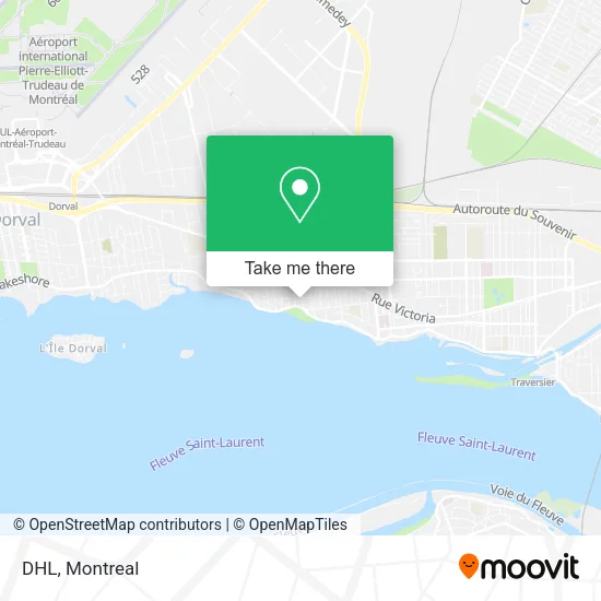 DHL map