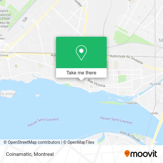 Coinamatic map