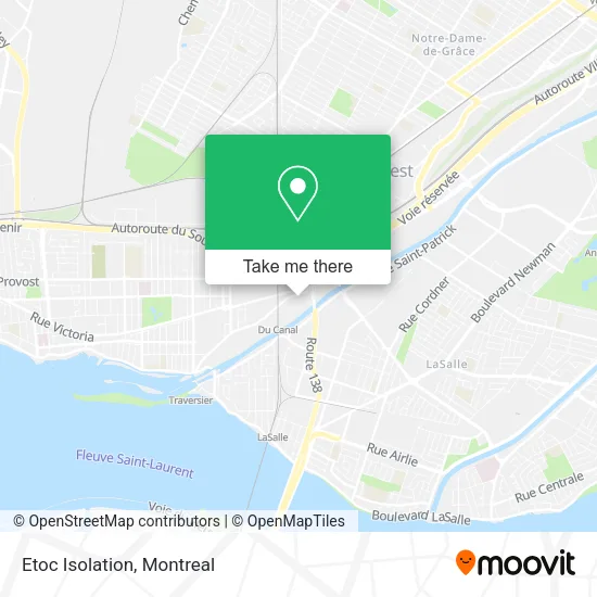 Etoc Isolation map