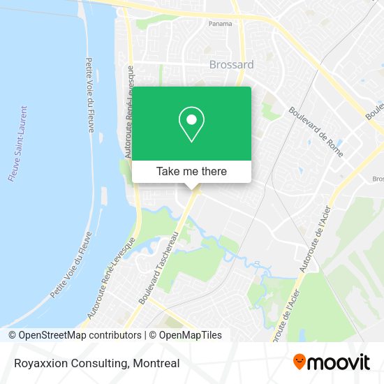 Royaxxion Consulting map