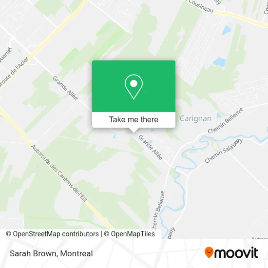 Sarah Brown map