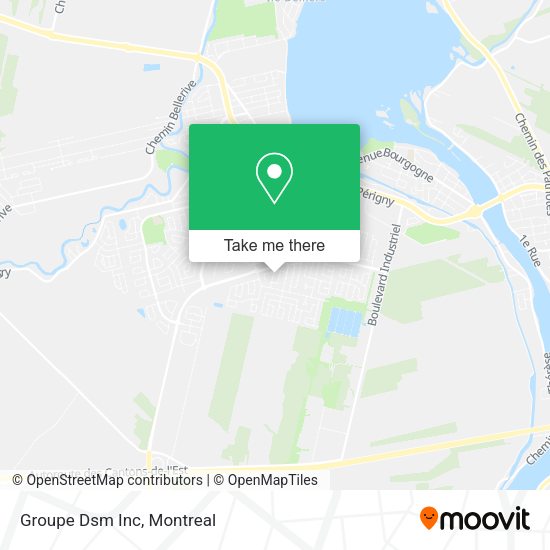 Groupe Dsm Inc map