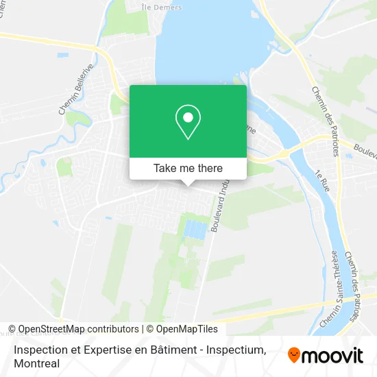 Inspection et Expertise en Bâtiment - Inspectium map