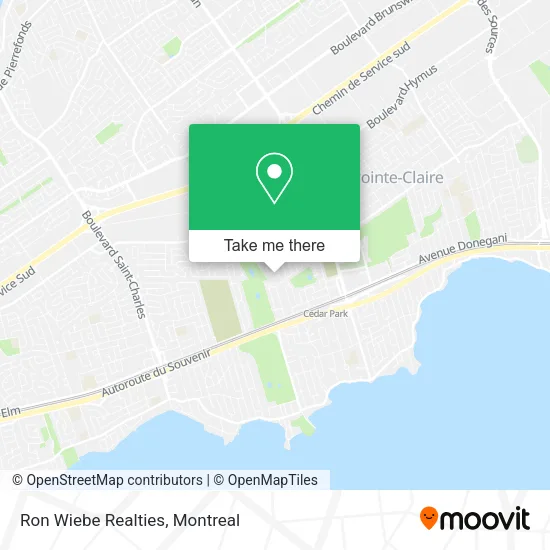 Ron Wiebe Realties map